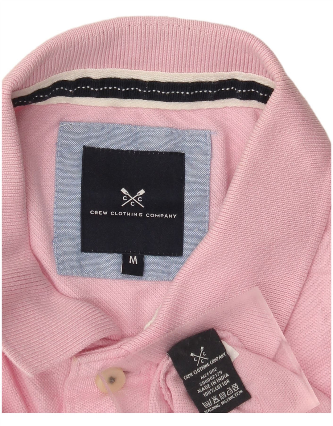 Мужская рубашка-поло J. Crew из хлопка среднего розового цвета