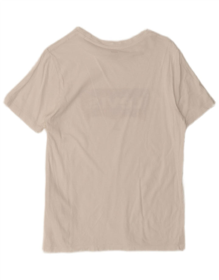 Мужская футболка с рисунком Levi's Top XS, белый хлопок
