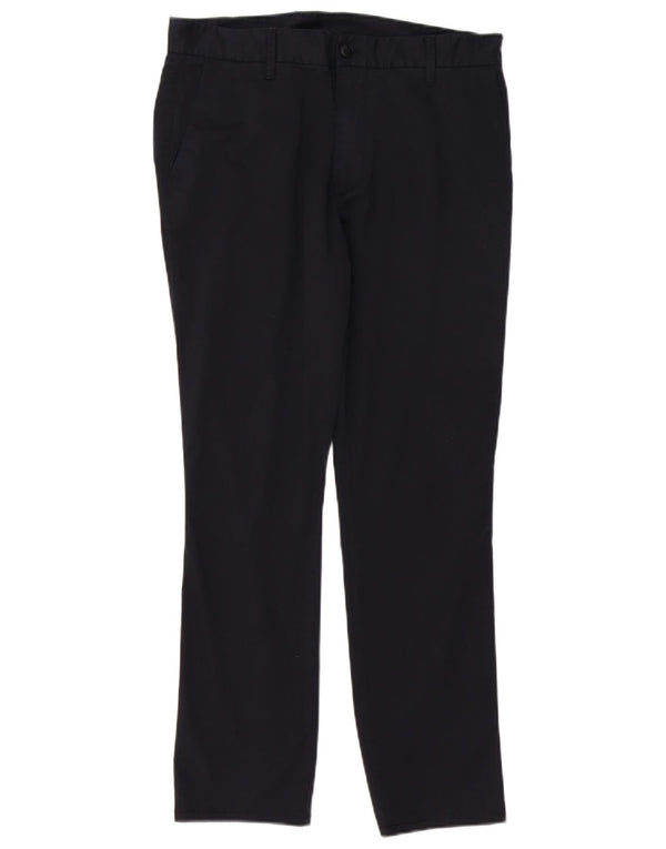 Мужские брюки-чиносы Armani Slim EU 48 Medium W32 L29, черные хлопковые
