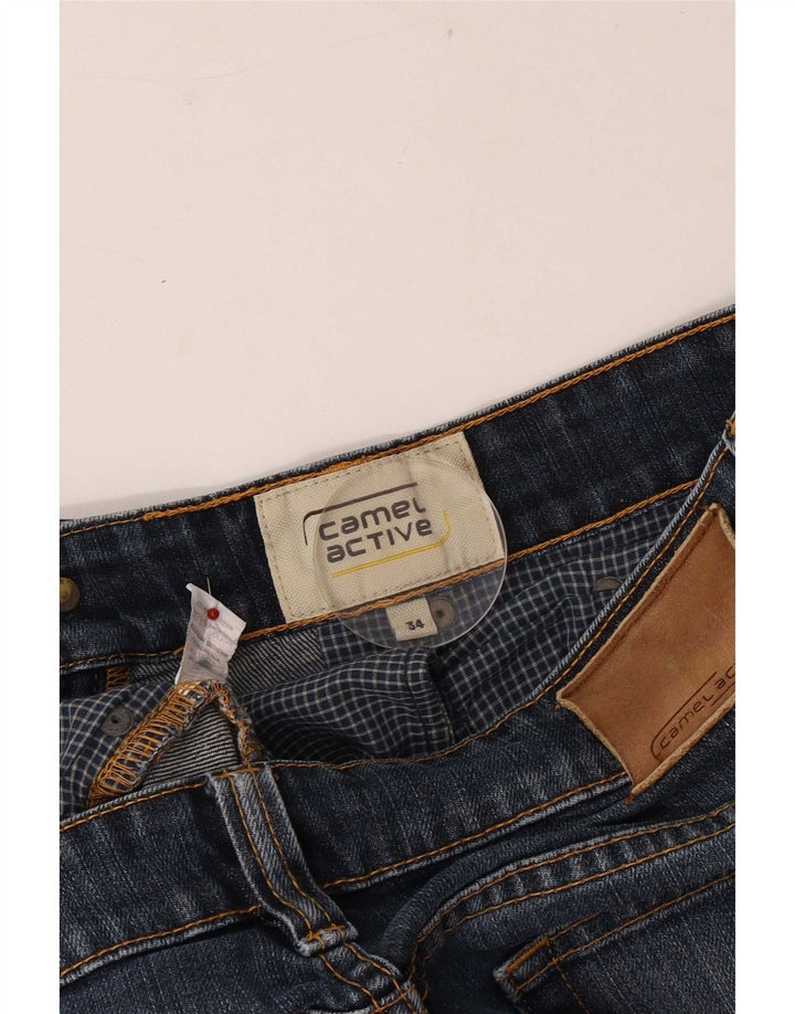 Мужские прямые джинсы Camel Active W34 L32, синие, хлопок