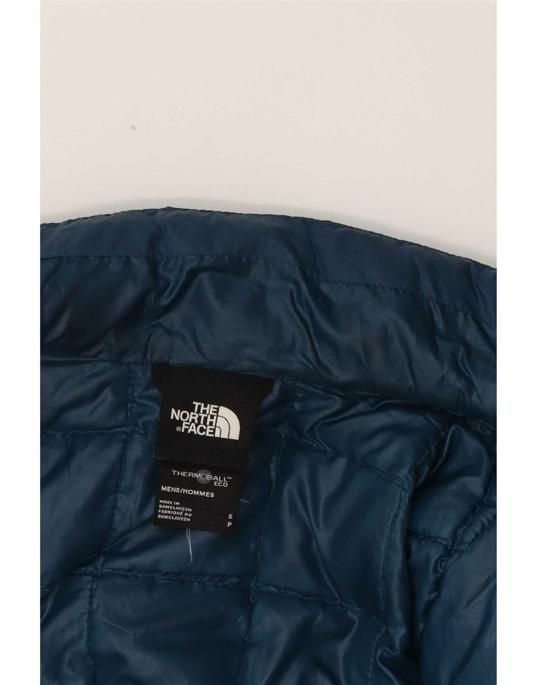Мужская стеганая куртка The North Face UK 36, маленький синий полиэстер