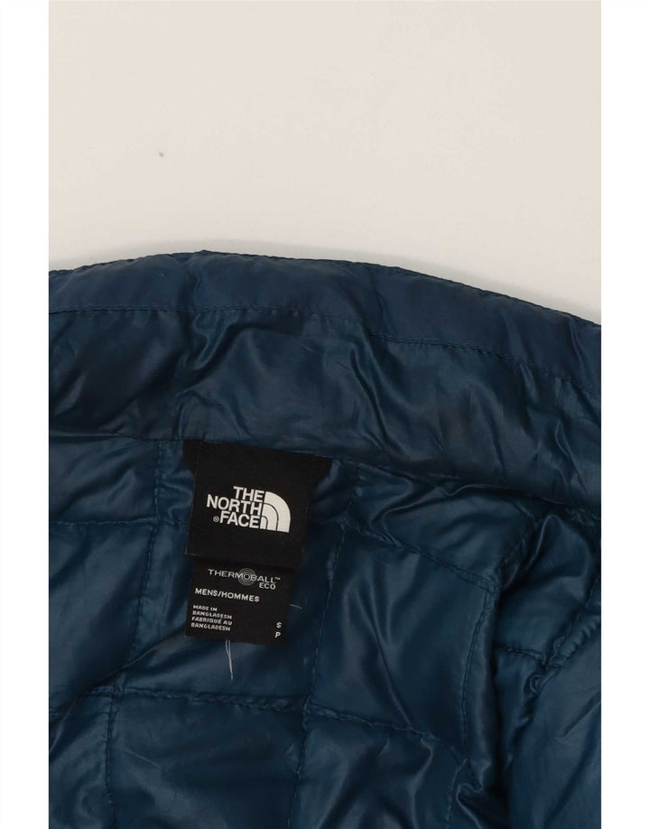 Мужская стеганая куртка The North Face UK 36, маленький синий полиэстер