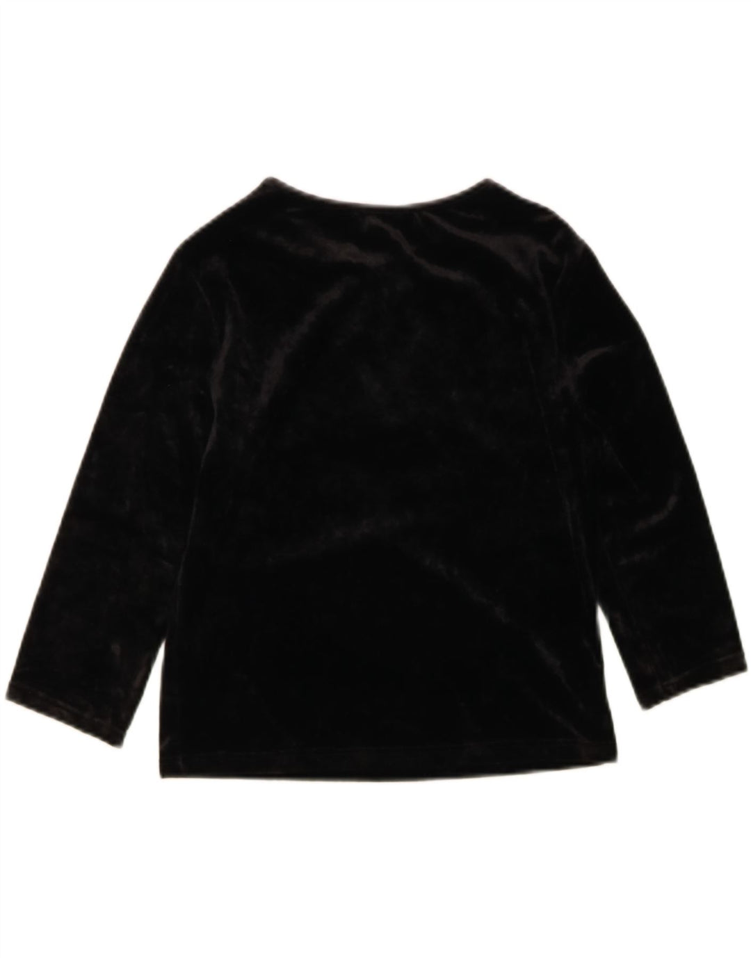 ONYX Womens Crop 3/4 Sleeve Blouse Top UK 12 Medium Black Acetate Vintage Onyx and Second-Hand Onyx from Messina Hembry 