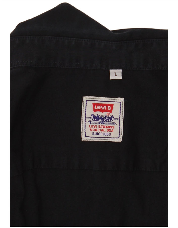 Мужская рубашка Levi's, большая черная