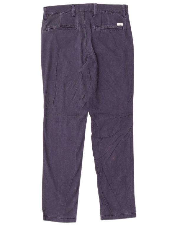 Мужские брюки-чиносы Jack & Jones Marco Slim W29 L30, синие, хлопковые