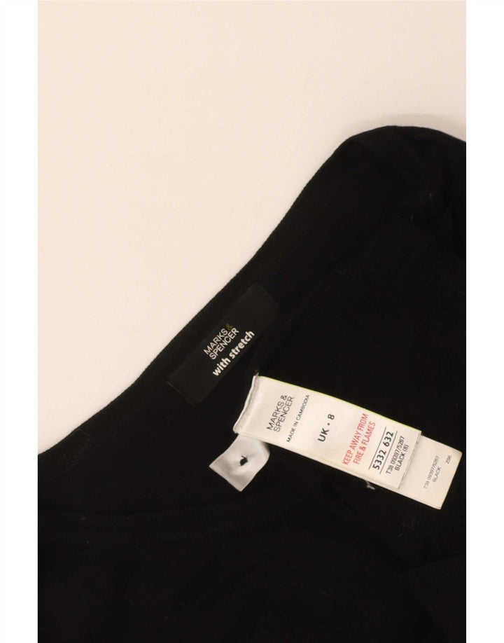 Женский кардиган Marks & Spencer UK 8, маленький, черный, вискоза