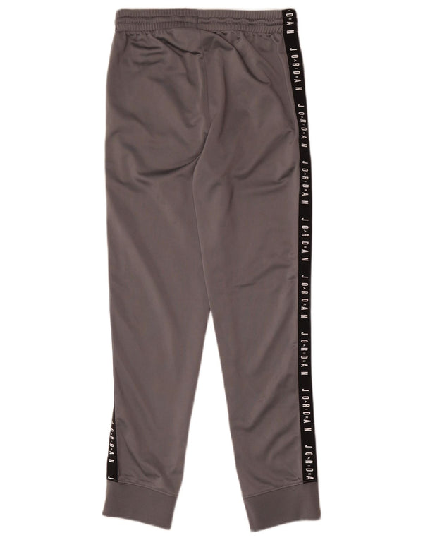 Jordan Boys Tracksuit Trousers Joggers 12-13 Years Large Grey Colourblock