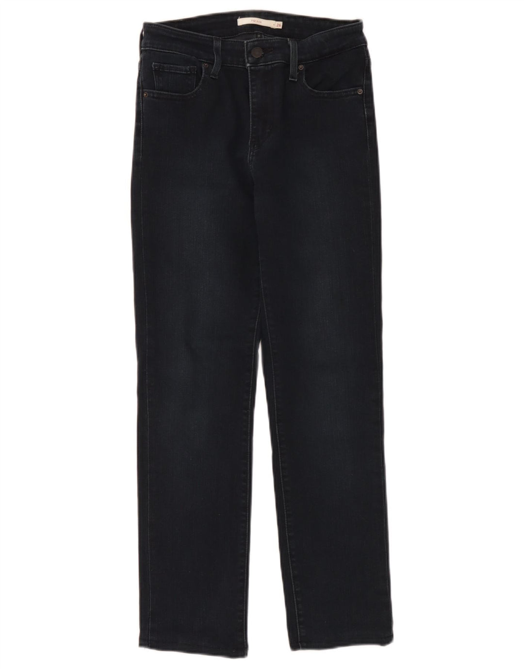 Женские джинсы Levi's 712 Slim W26 L27 Темно-синие, хлопок