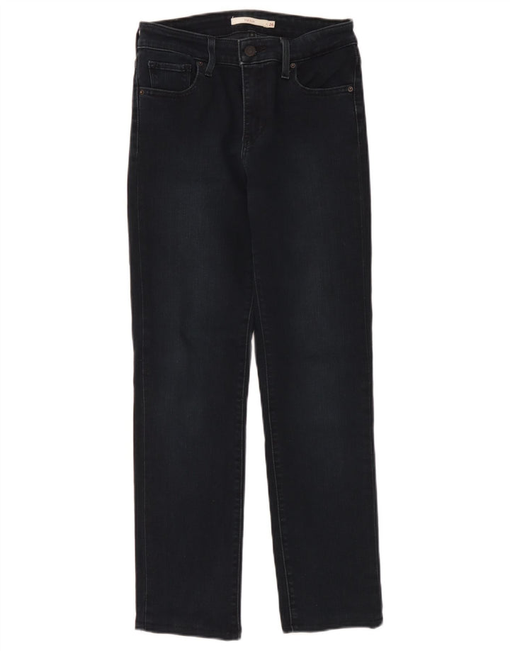 Женские джинсы Levi's 712 Slim W26 L27 Темно-синие, хлопок