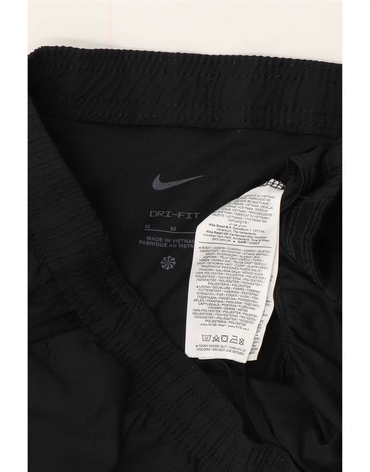 Мужские спортивные шорты Nike Dri Fit, средний черный полиэстер