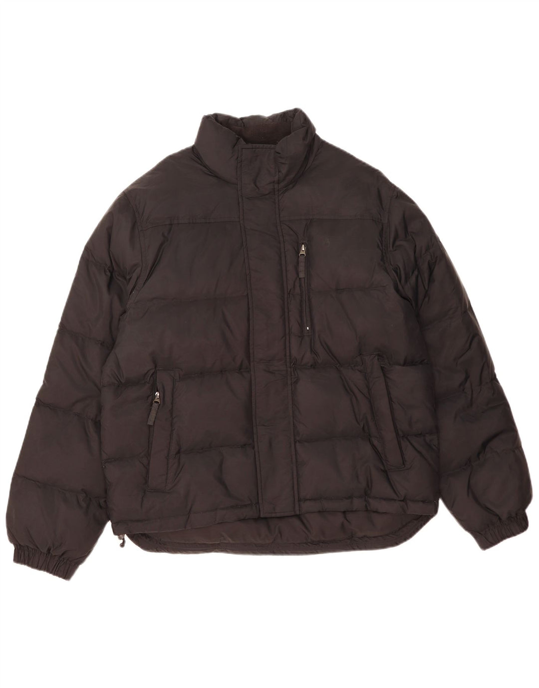 Мужская стеганая куртка Timberland UK 40, большая, черный нейлон