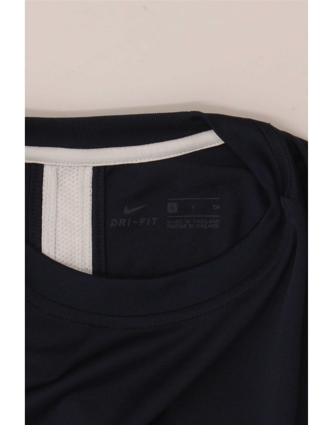 Мужская футболка Nike Dri Fit, маленький темно-синий цветной блок