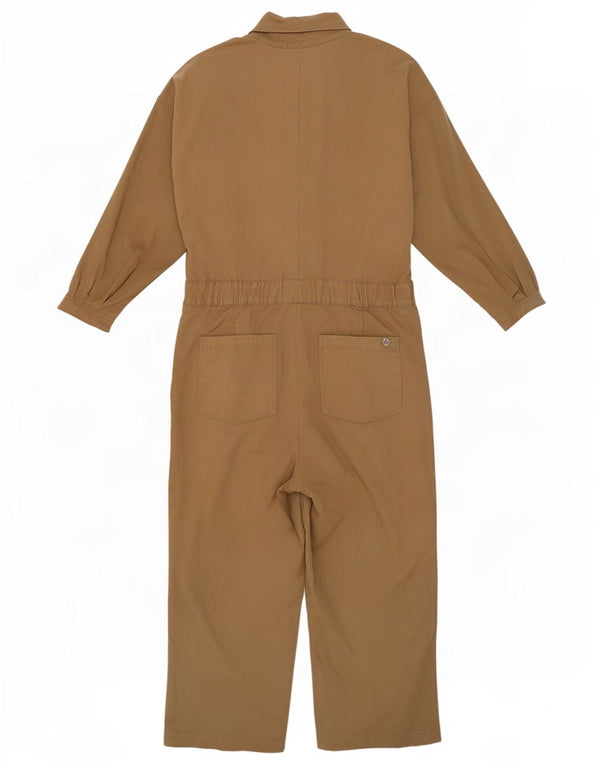 Женский комбинезон Massimo Dutti UK 12, средний бежевый, хлопок