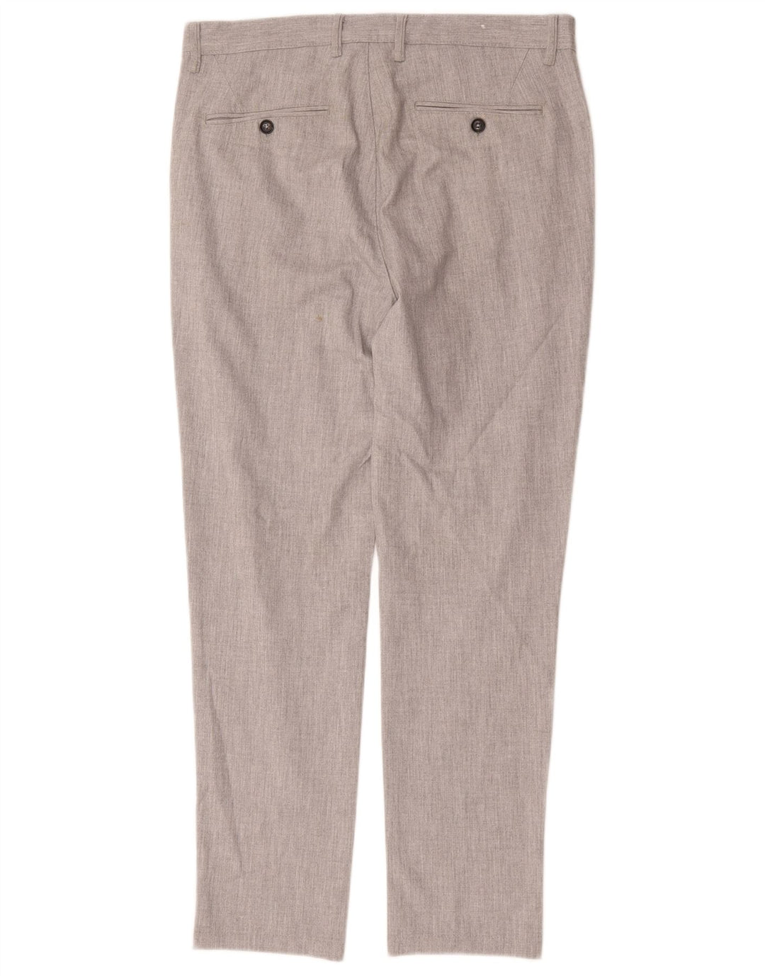 Мужские узкие костюмные брюки Zara EU 40 Medium W31 L31, серый полиэстер