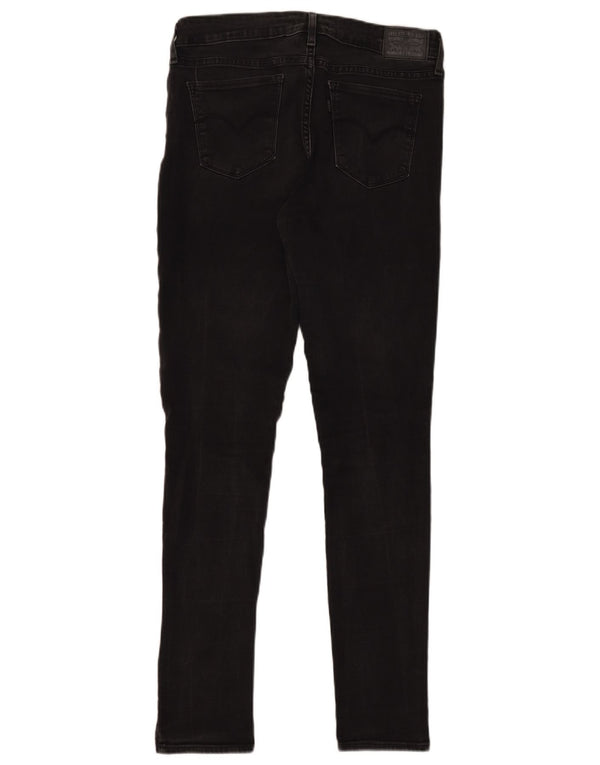 Женские джинсы скинни Levi's 711 W30 L32, черный хлопок