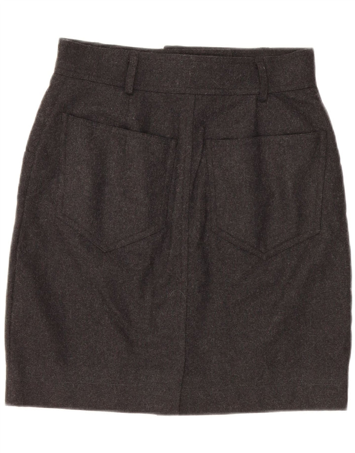 PRISMA Womens Pencil Skirt IT 42 Medium W26 Grey Vintage Prisma and Second-Hand Prisma from Messina Hembry 