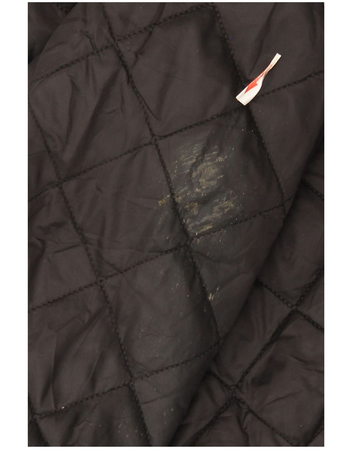 Мужская стеганая куртка Barbour UK 44 2XL черная из полиамида