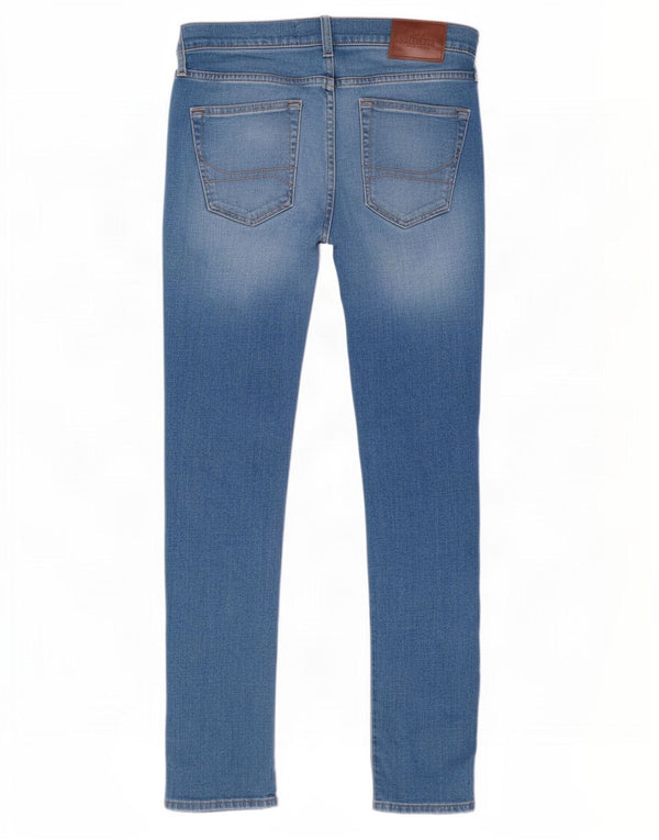 Женские джинсы скинни Hollister W30 L30, синий хлопок