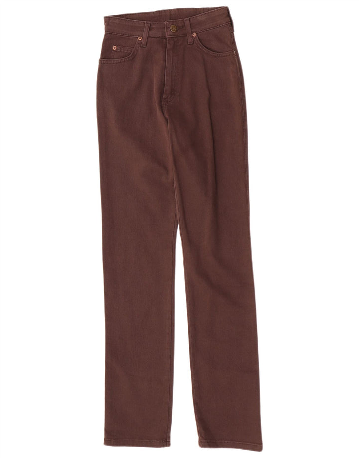 Женские прямые джинсы Lee W27 L31 коричневые, хлопок