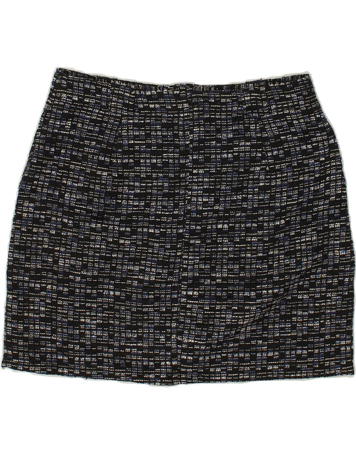 BANANA REPUBLIC Womens Straight Skirt US 6 Medium W32 Black Check | Vintage Banana Republic | Thrift | Second-Hand Banana Republic | Used Clothing | Messina Hembry 