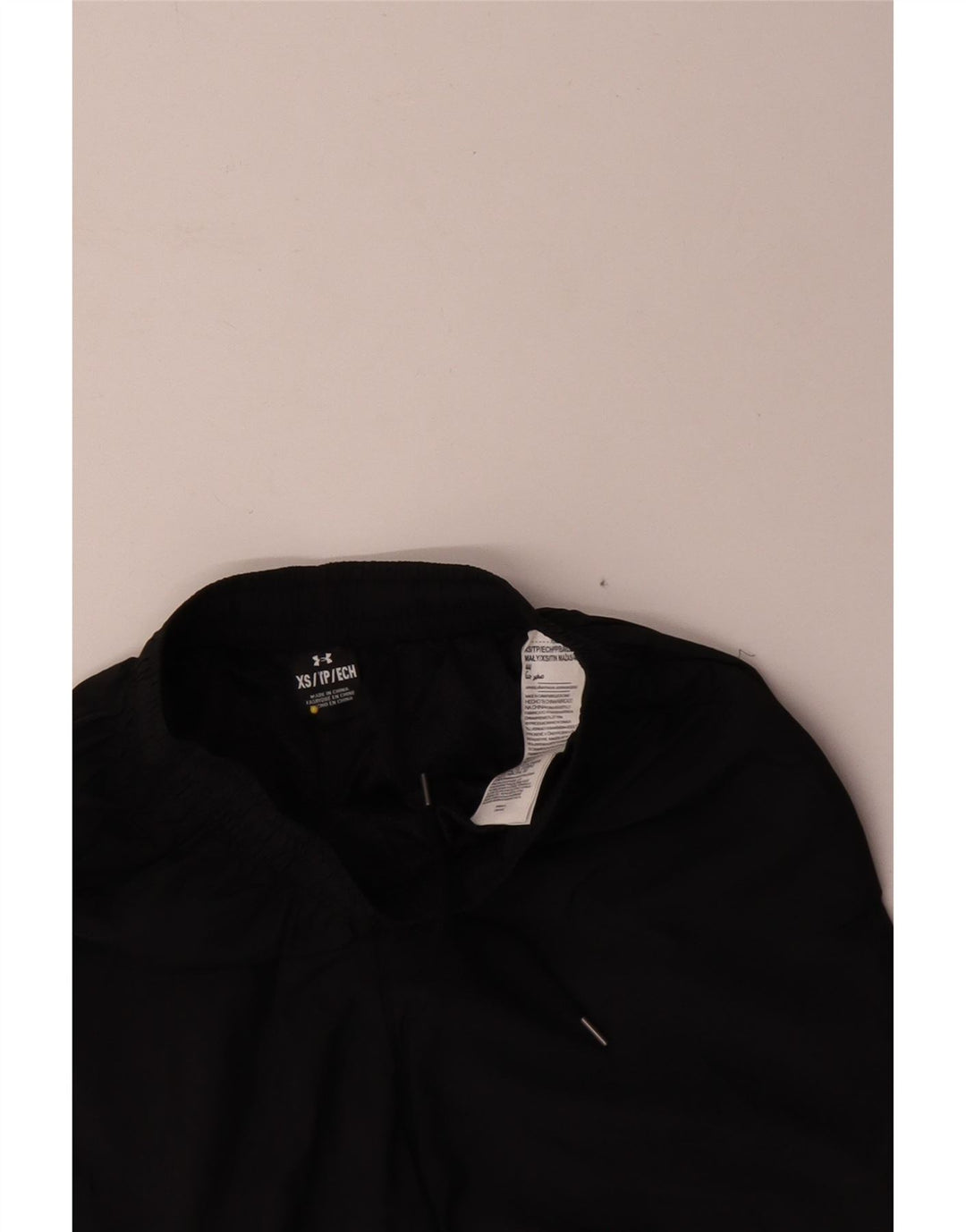 Мужские спортивные шорты Under Armour XS, черный полиэстер