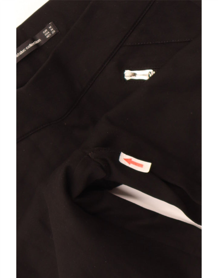 Женские укороченные леггинсы Zara Trafaluc Medium W28 L26, черные