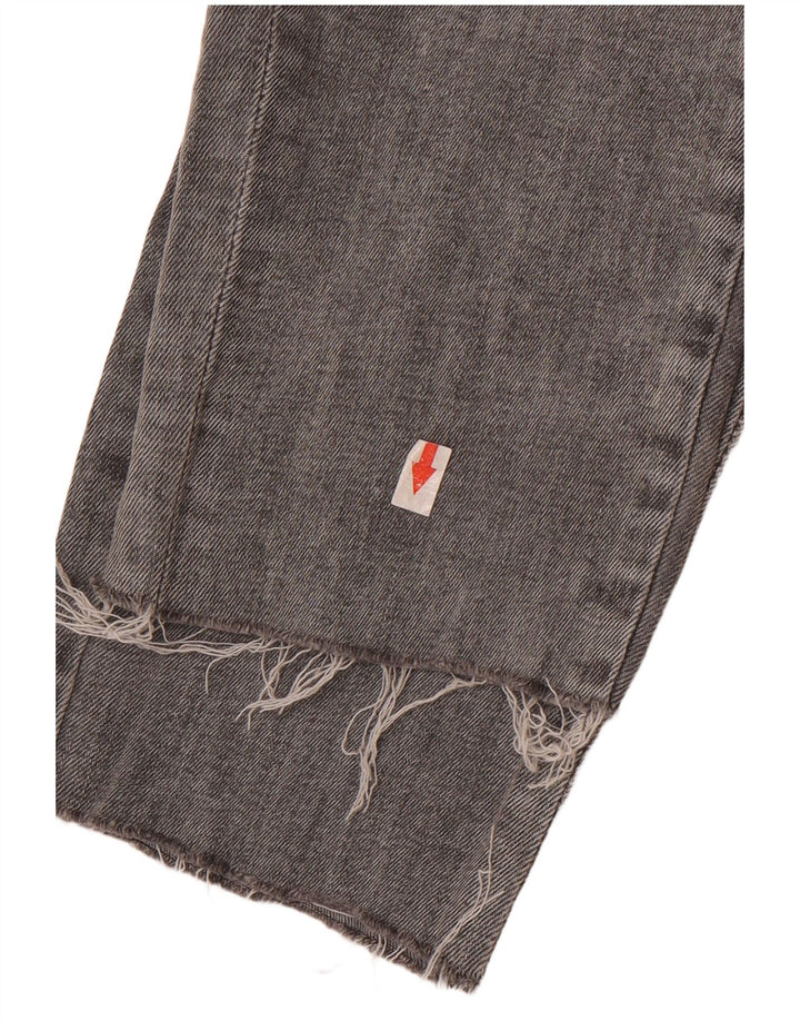 Женские укороченные джинсы Zara EU 40 Medium W30 L24 Серые