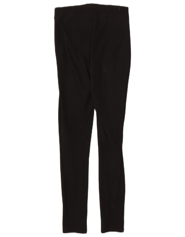 Женские повседневные брюки скинни с высокой талией Zara XS W24 L27, черные