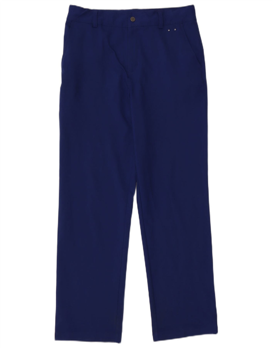 Мужские прямые брюки-чиносы Nike Dri Fit XL W34 L29, синие, полиэстер