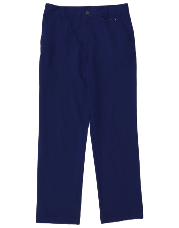 Мужские прямые брюки-чиносы Nike Dri Fit XL W34 L29, синие, полиэстер