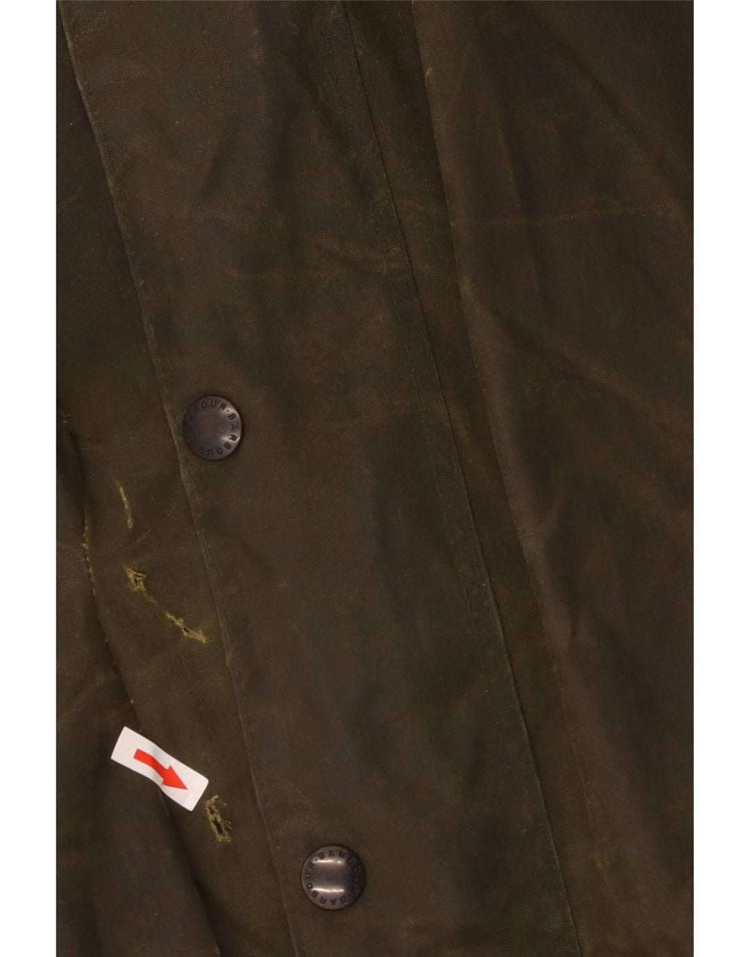 Мужская куртка Barbour из вощеного хлопка Northumbria UK 44, большой хлопок цвета хаки