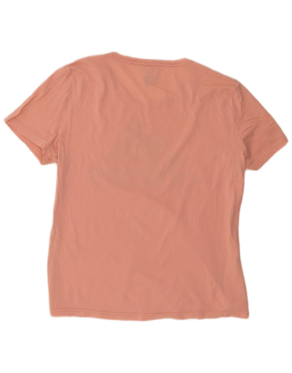 Женская футболка с рисунком Adidas Top UK 14 Medium Orange