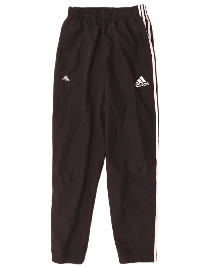 Мужские спортивные брюки Adidas, маленькие черные из полиэстера