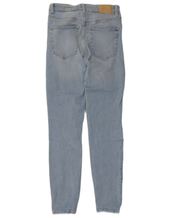Женские узкие джинсы Zara EU 36 XS W26 L26, синие, хлопок