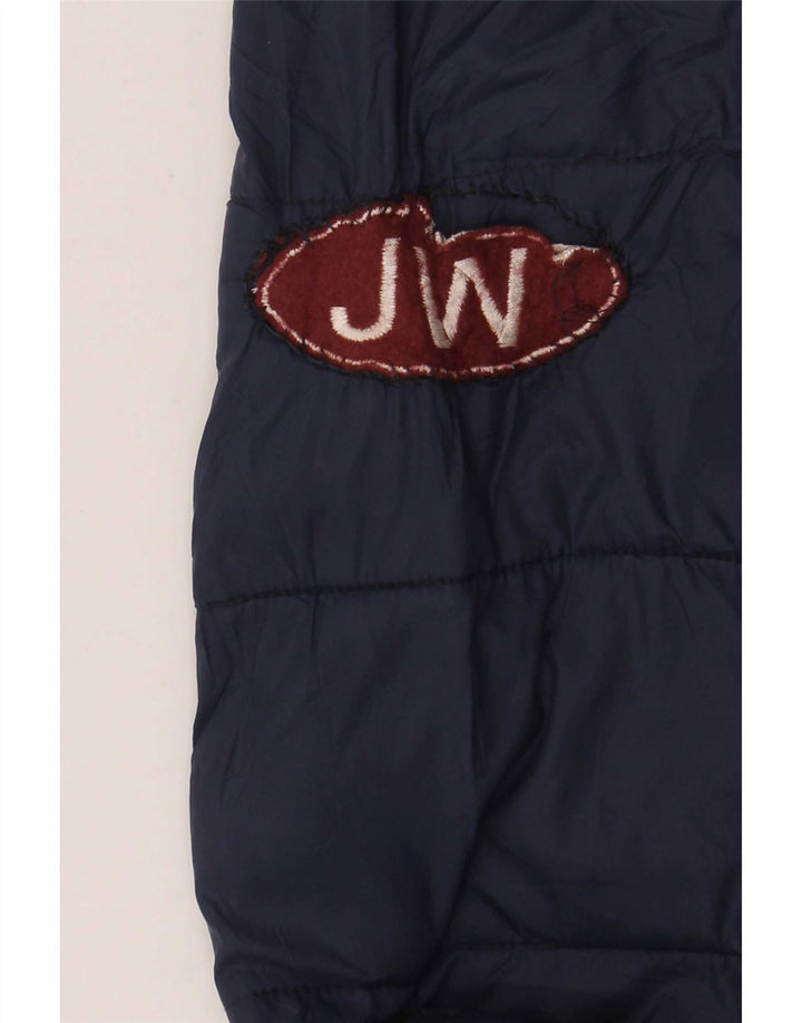 Мужская стеганая куртка Jack Wills UK 40, большая, темно-синяя, нейлон