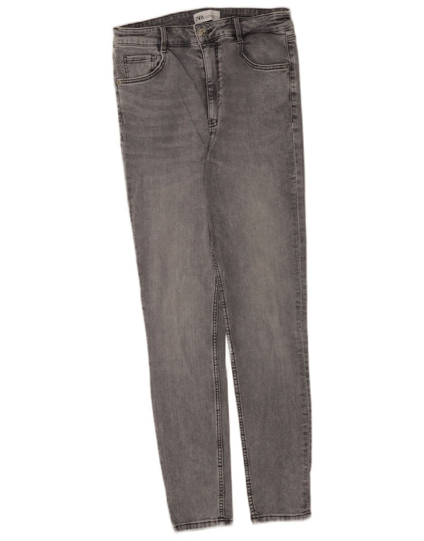 Женские джинсы скинни Zara EU 40 Medium W30 L28 Серые