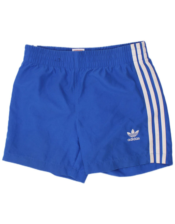 Шорты для плавания Adidas для мальчиков 12-13 лет, синие, полиэстер