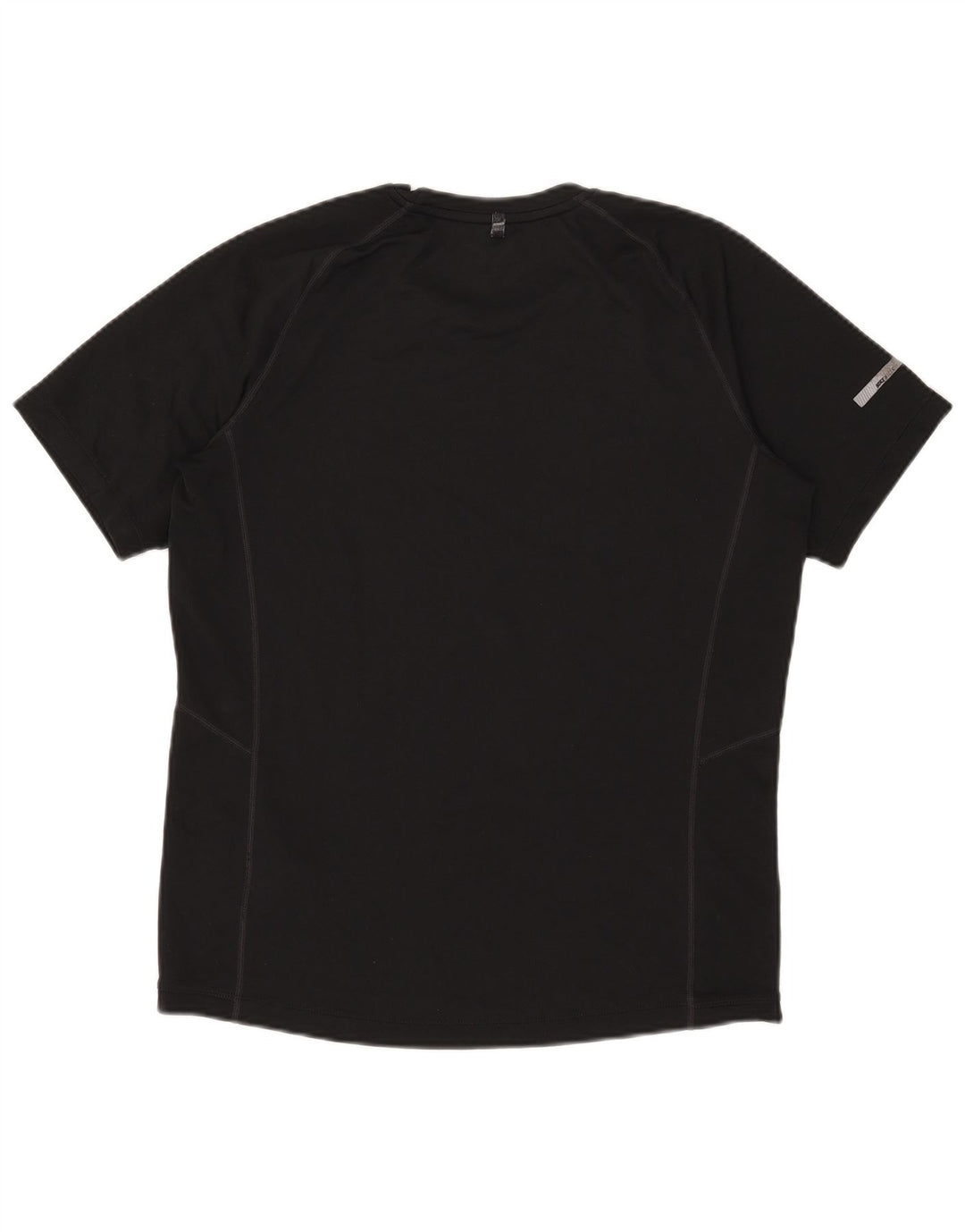 Мужская футболка Nike Dri Fit, средний черный полиэстер
