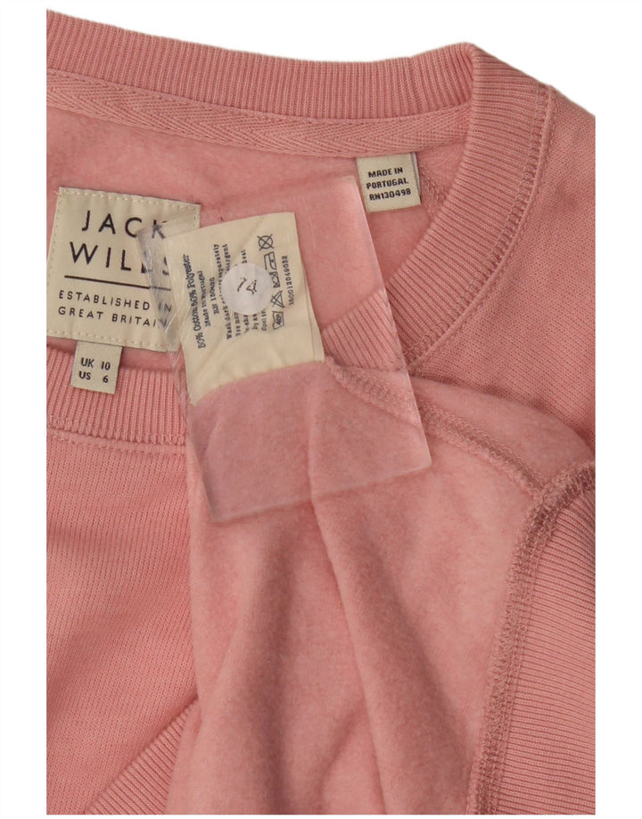 Женский свитер Jack Wills, 10 шт., маленький розовый хлопок, Великобритания