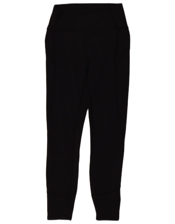 Lululemon Womens Crop Leggings US 6 Medium Black