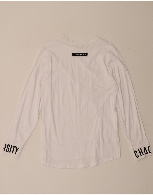 Мужской топ с длинным рукавом Jack & Jones, маленький белый