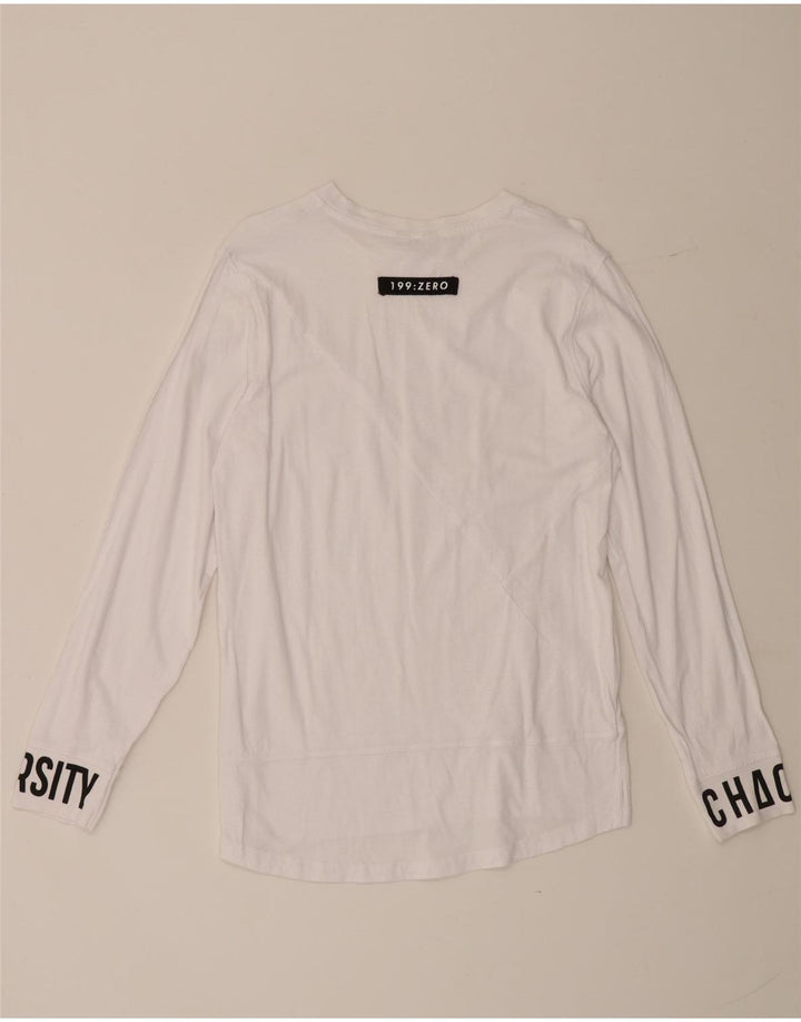 Мужской топ с длинным рукавом Jack & Jones, маленький белый