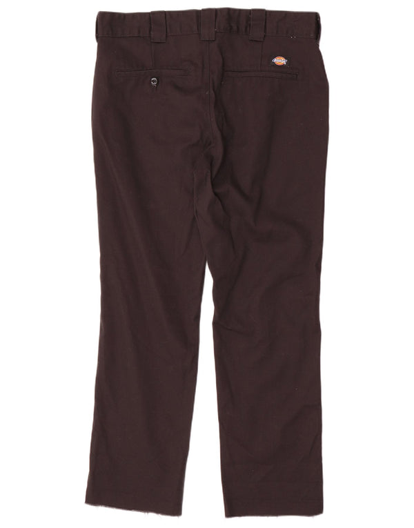 Мужские брюки-чиносы Dickies Slim Fit W33 L28, черный полиэстер