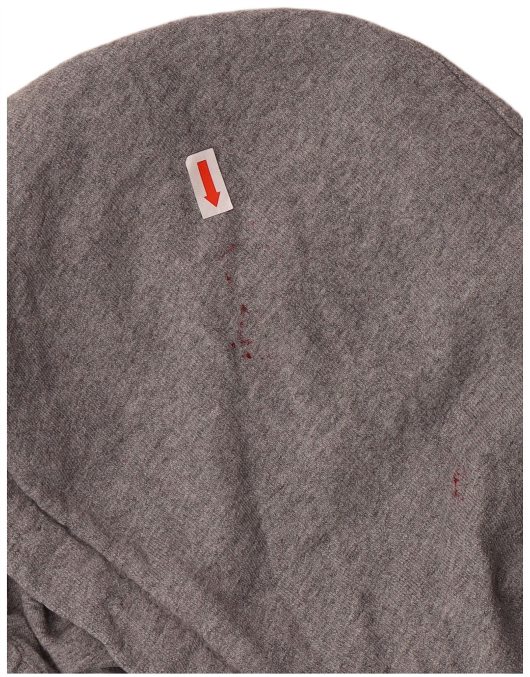 Мужской свитер с капюшоном на молнии с графическим рисунком Vans, маленький серый хлопковый