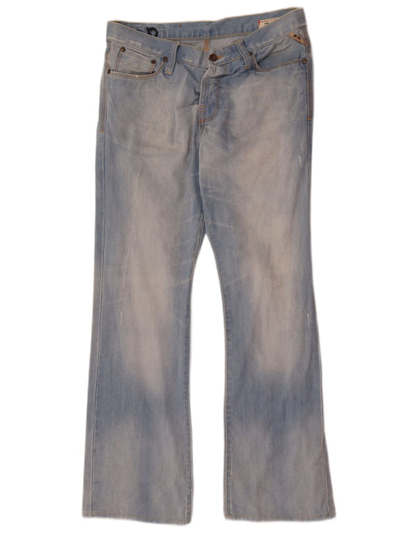 Мужские потертые джинсы Jack & Jones Bootcut W33 L32, синий хлопок