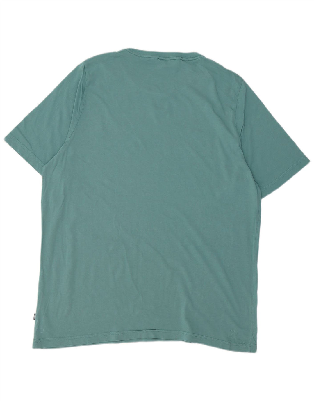 Мужская футболка PUMA Top 2XL Синий Хлопок