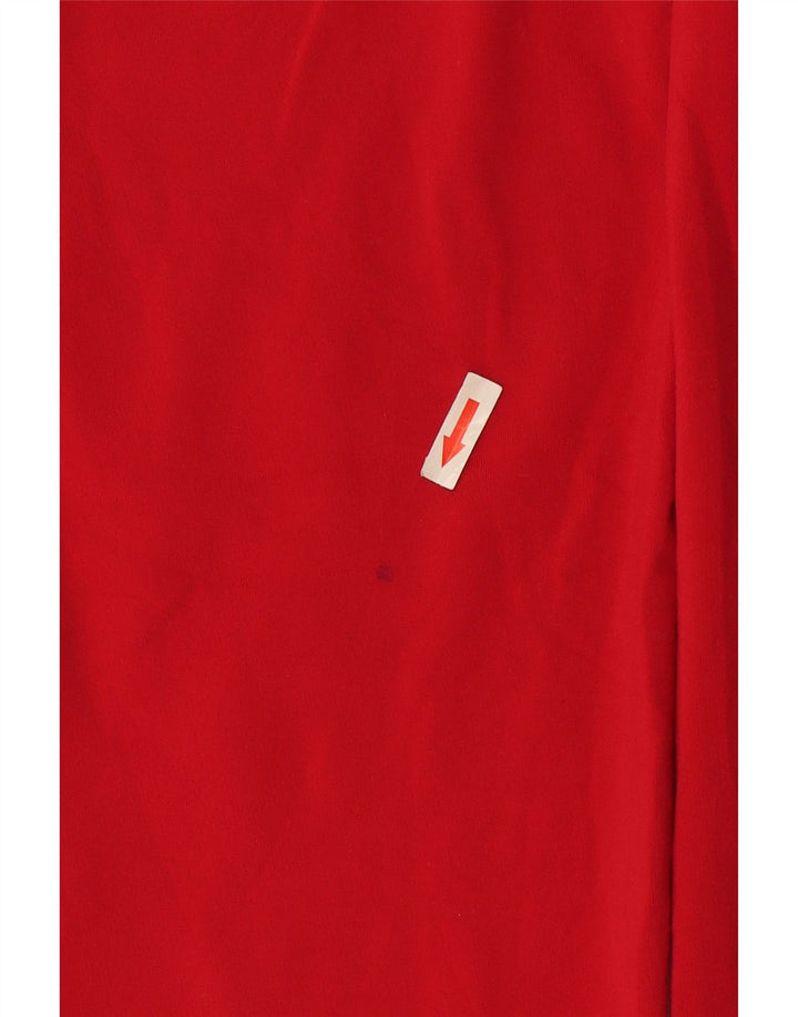 Женские спортивные брюки Reebok UK 12, нейлон, средний красный