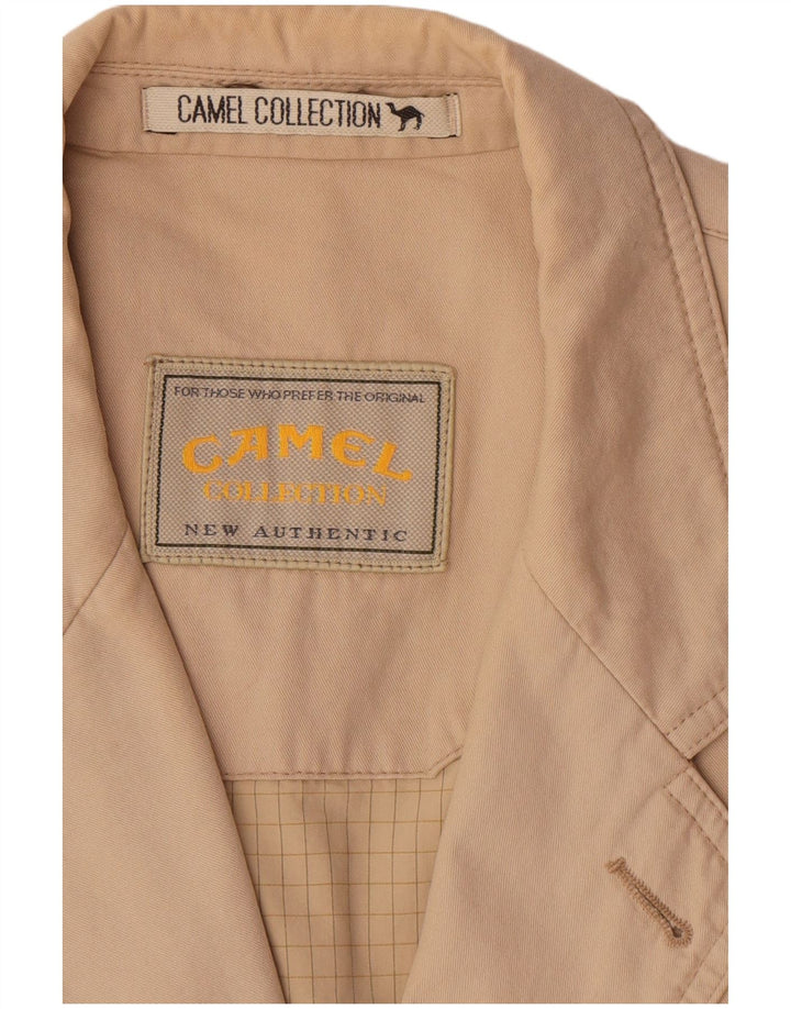 Мужской пиджак на 3 пуговицах Camel Active UK 38, средний бежевый