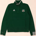 Adidas Mens Ohio Толстовка с воротником на молнии Средний Зеленый