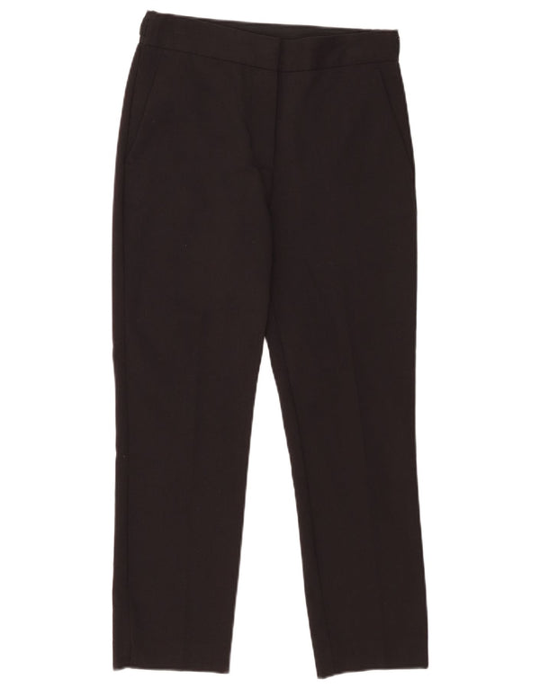 Женские укороченные брюки Zara, маленькие W26 L23, черные